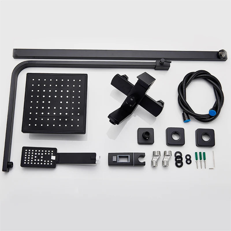 Bathroom Shower Faucet Wall Mounted 8"