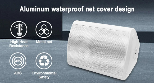 Herdio 6.5" 400W 2PCS Indoor Outdoor Bluetooth Speakers