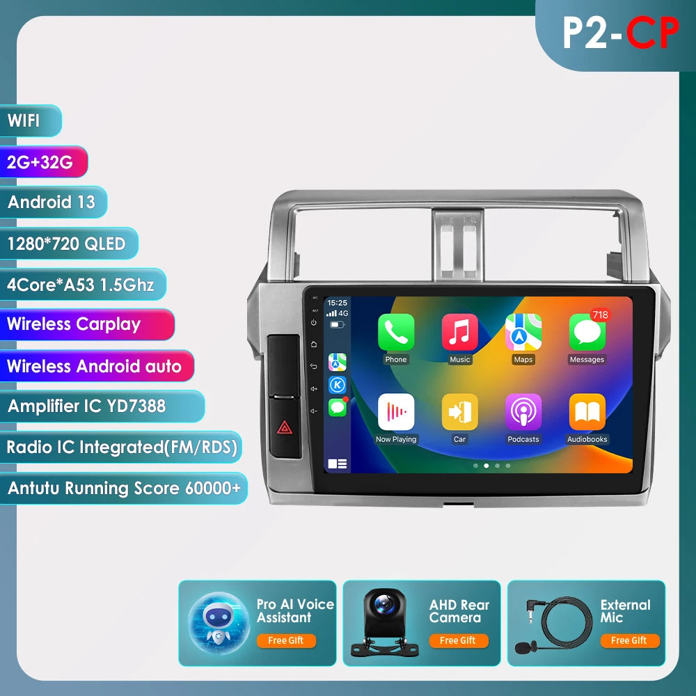 Android 12 Auto Car radio GPS Stereo