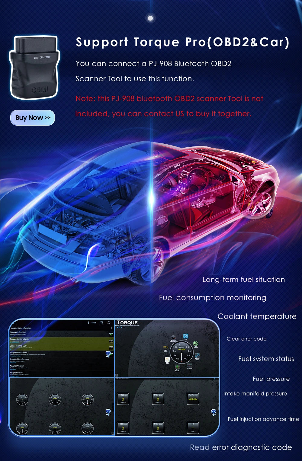 Android 12 Auto Car radio GPS Stereo