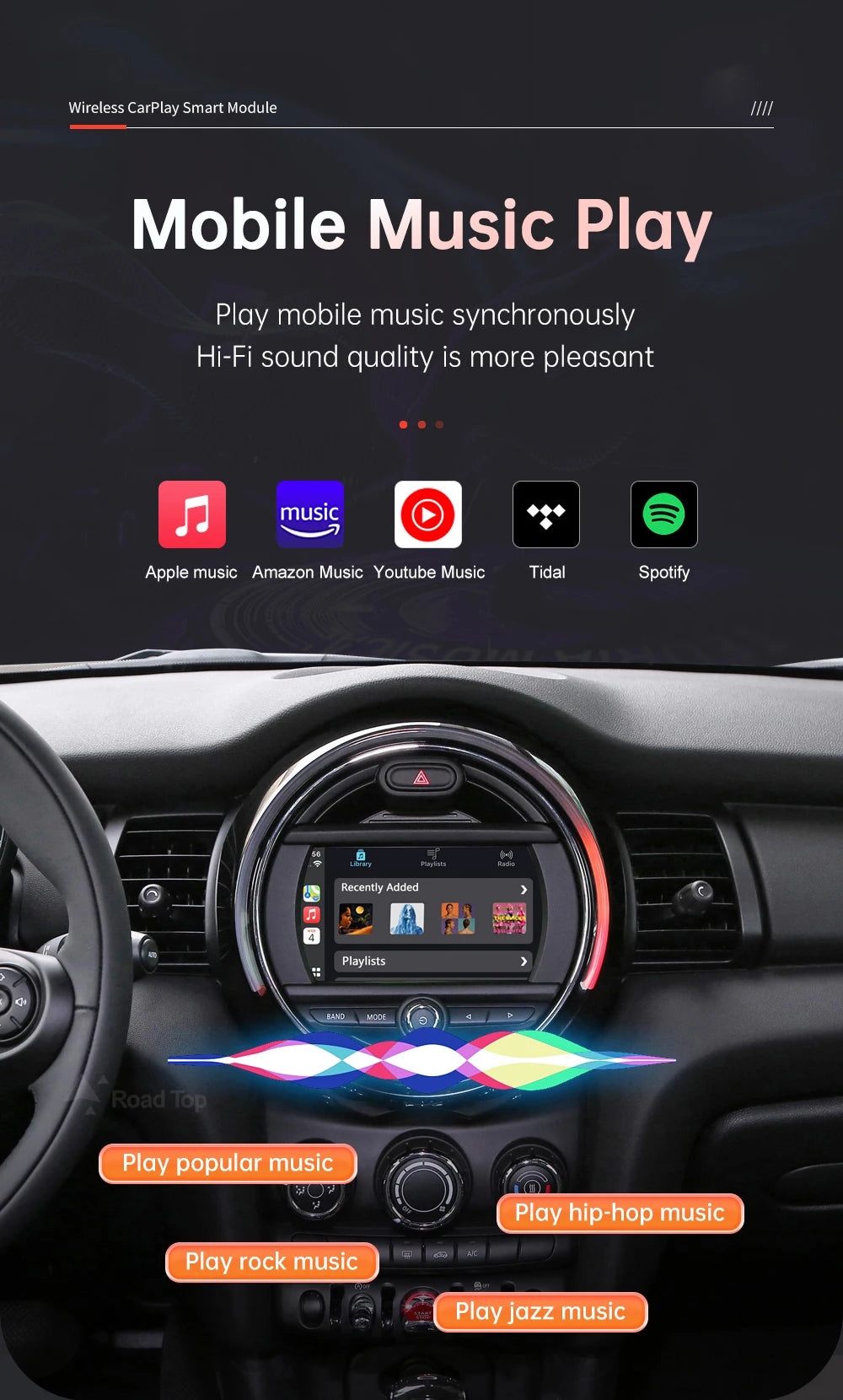 Wireless CarPlay Android Auto