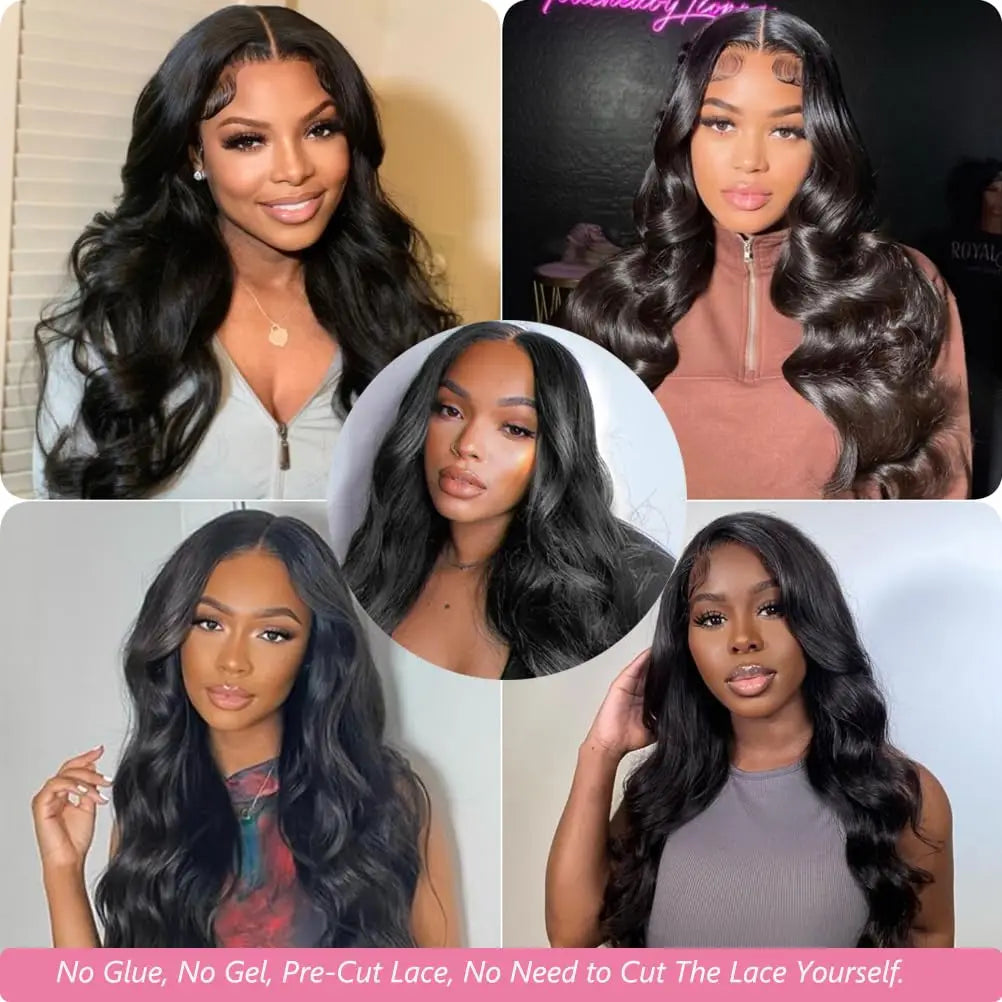 Body Wave Glueless Wig Human Hair