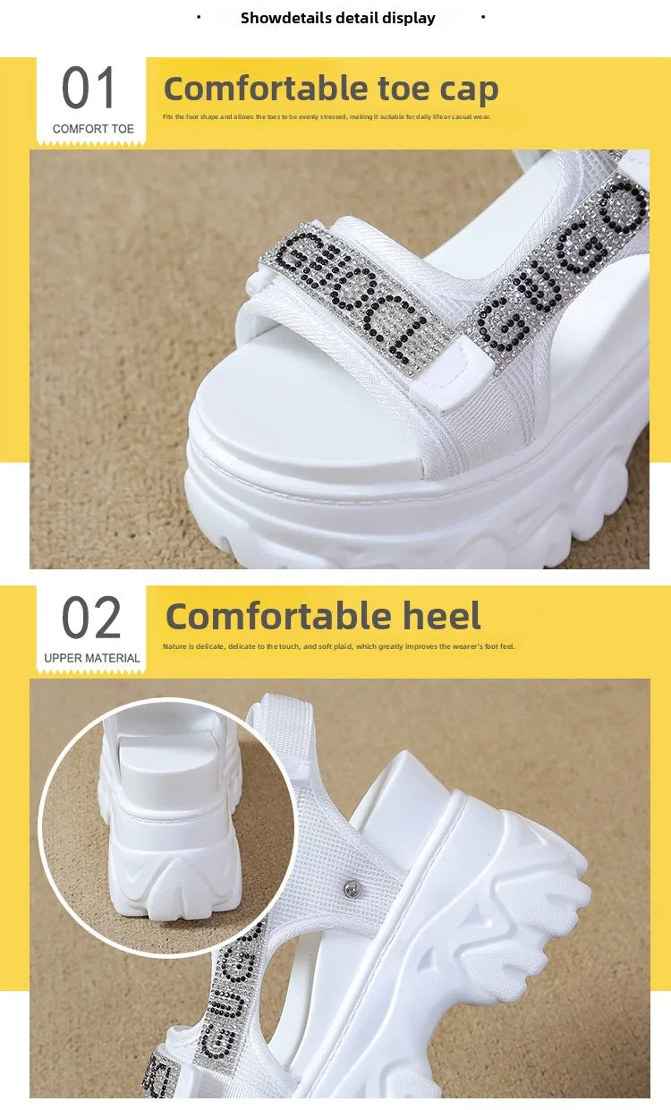 Elegant Female Shoes NEW Summer Luxury Sandals