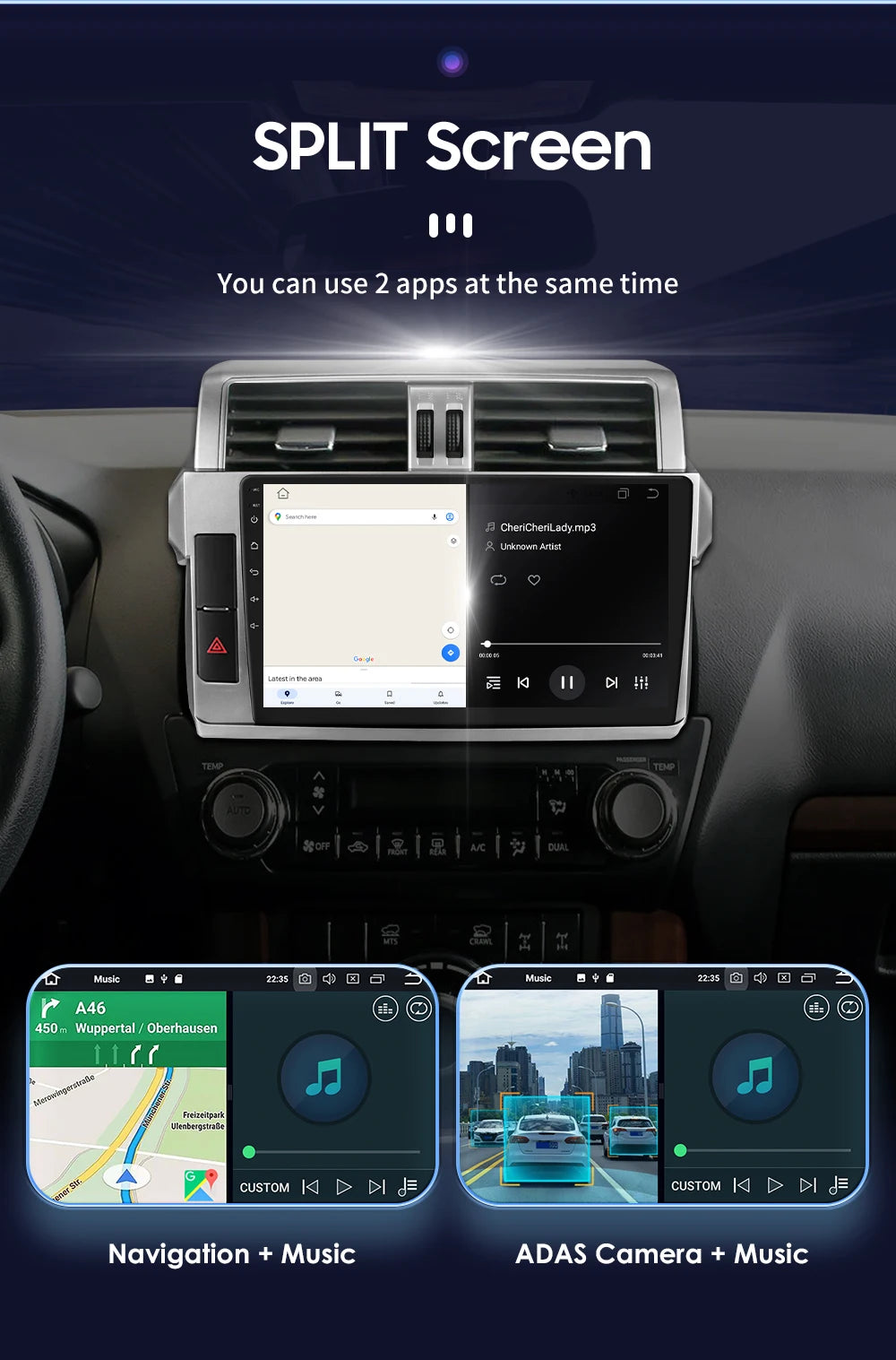 Android 12 Auto Car radio GPS Stereo