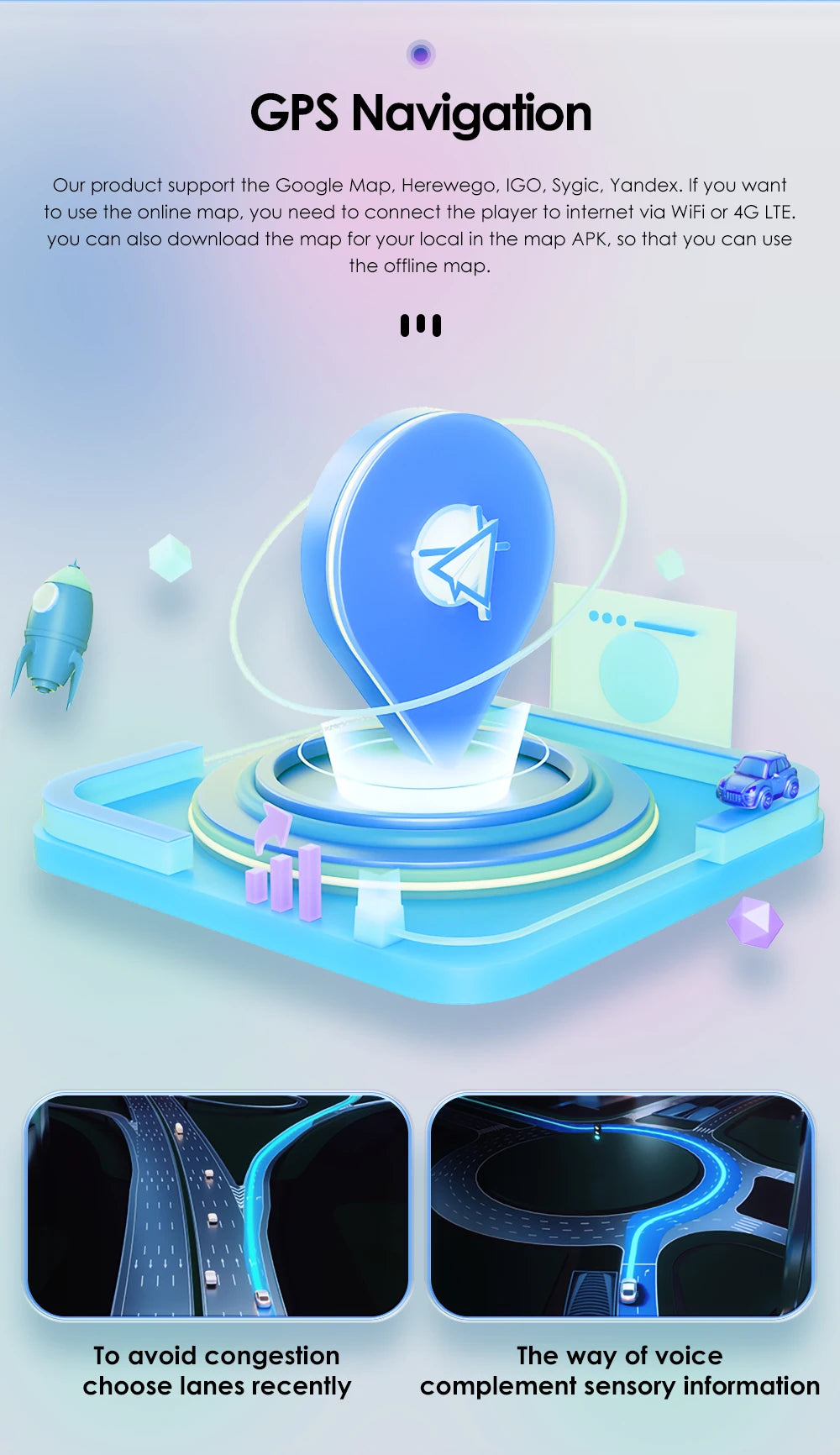 Android 12 Auto Car radio GPS Stereo