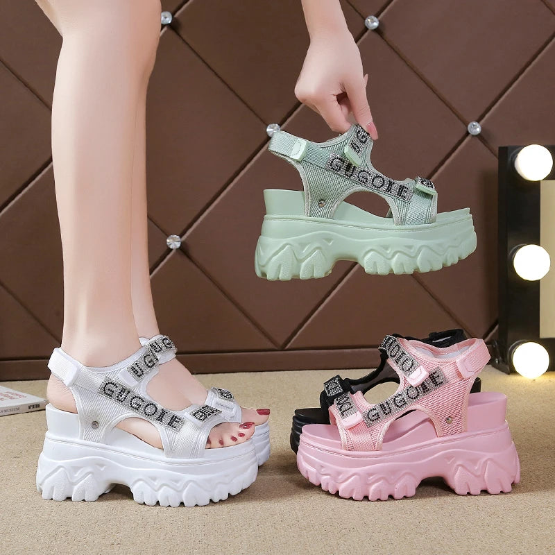 Elegant Female Shoes NEW Summer Luxury Sandals