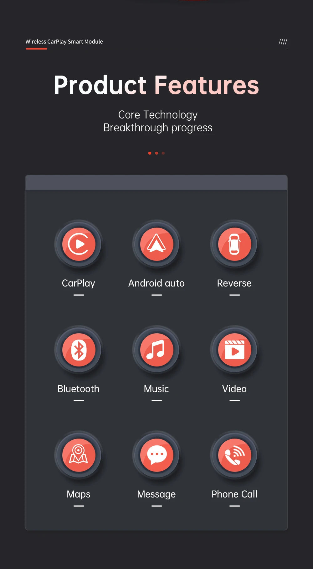 Wireless CarPlay Android Auto