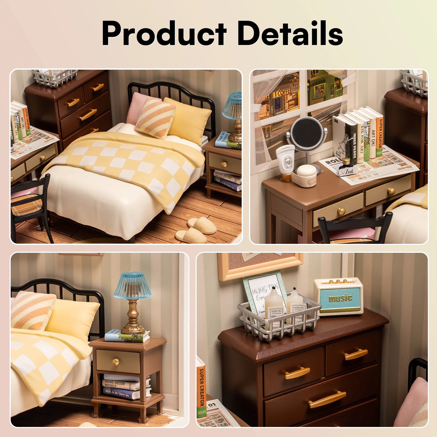 Robotime Rolife Building Block Kits 3D Puzzle