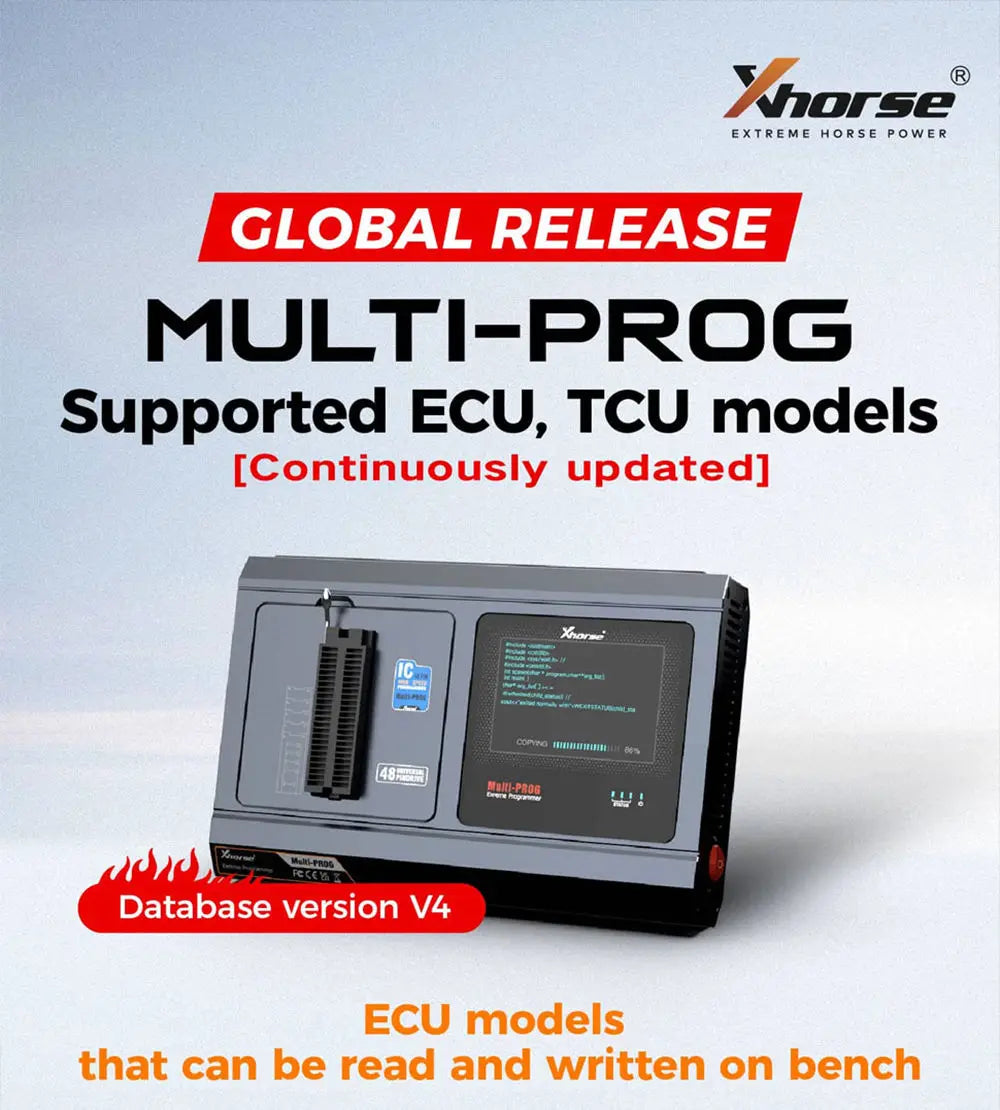 Xhorse Multi-Prog ECU TCU Programmer with Free MQB48 License