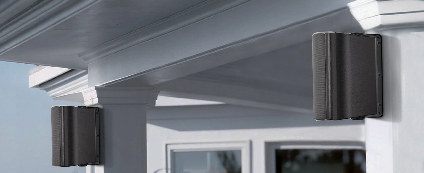 Herdio 6.5" 400W 2PCS Indoor Outdoor Bluetooth Speakers