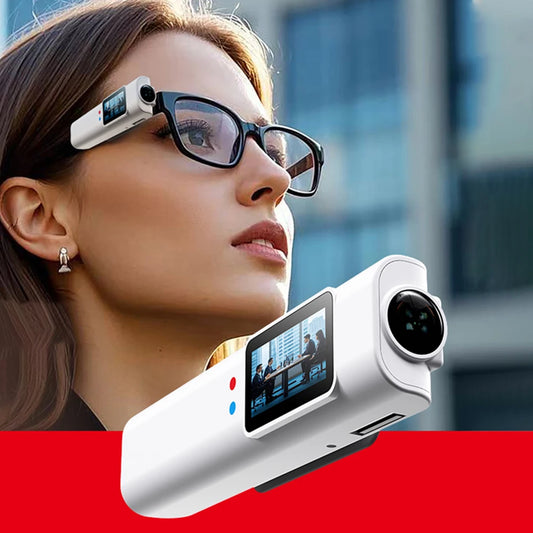 2.7K HD Glasses Camera WiFi Mini Digital Camera 0.96inch