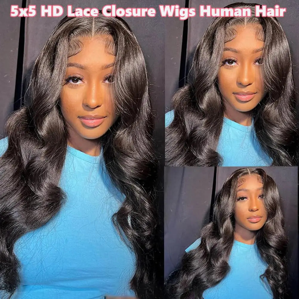 Body Wave Glueless Wig Human Hair