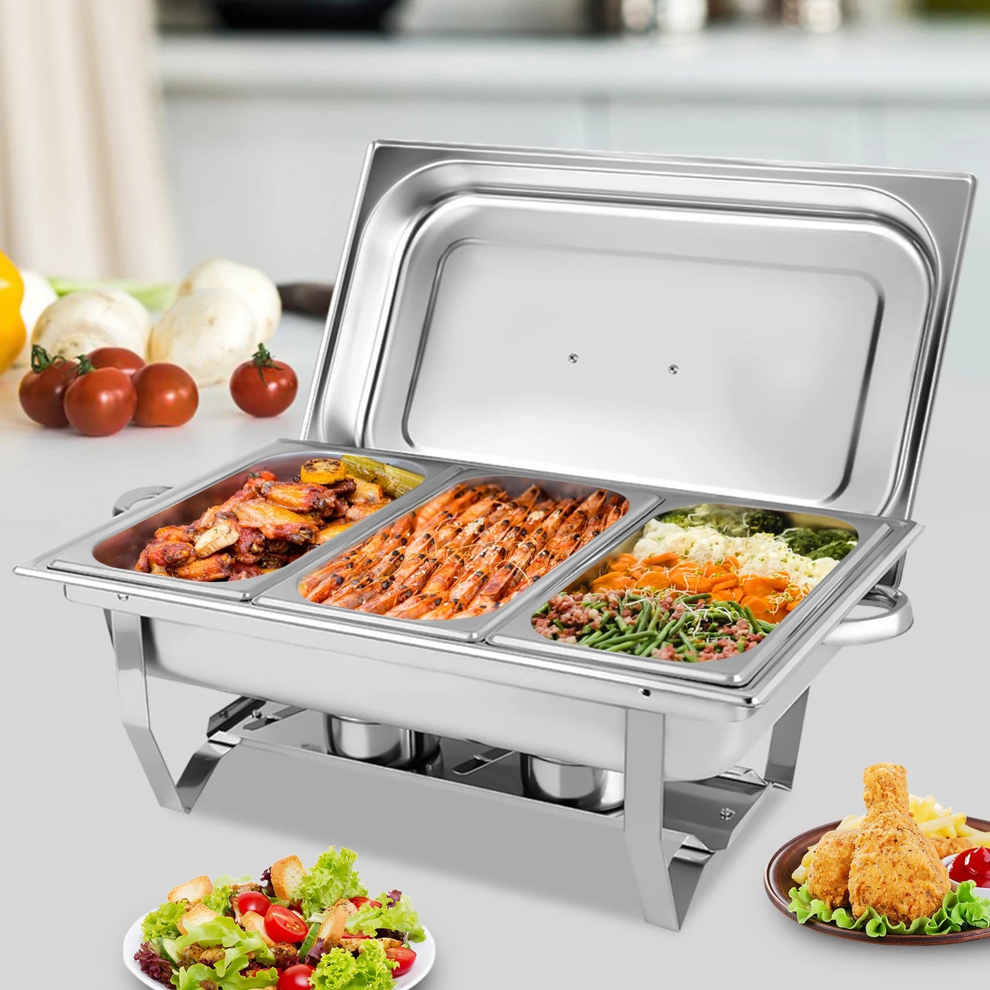 Stainless Steel Tableware Set Folding