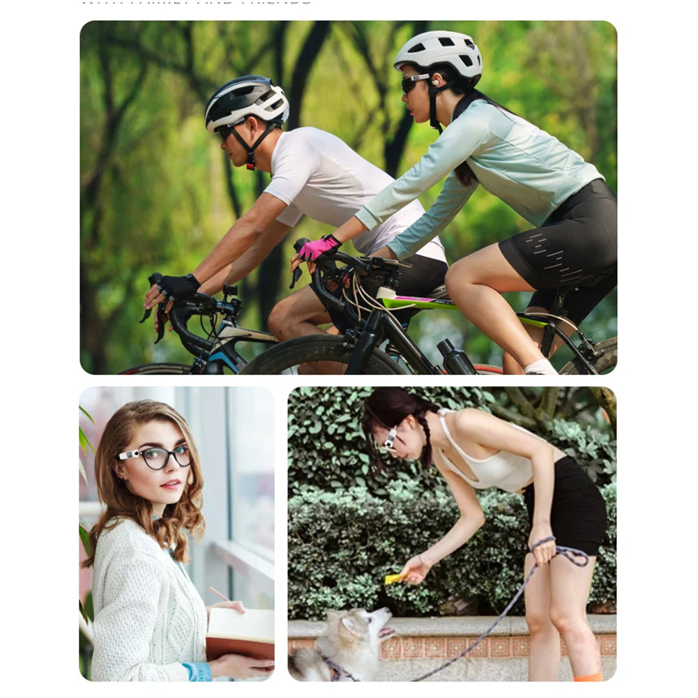 2.7K HD Glasses Camera WiFi Mini Digital Camera 0.96inch