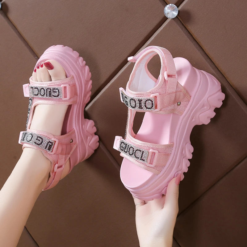 Elegant Female Shoes NEW Summer Luxury Sandals