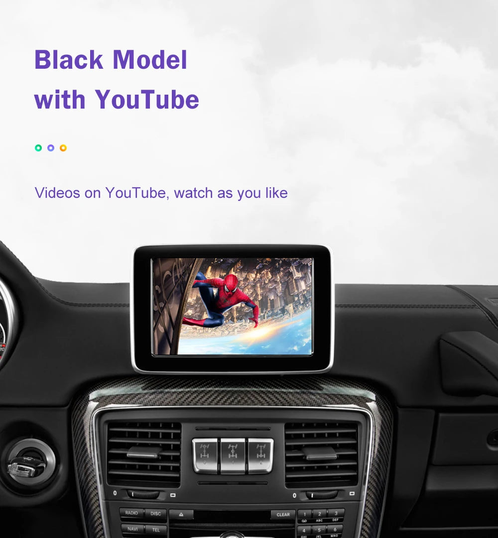 Wireless CarPlay with Android Auto Mirror Link Camera