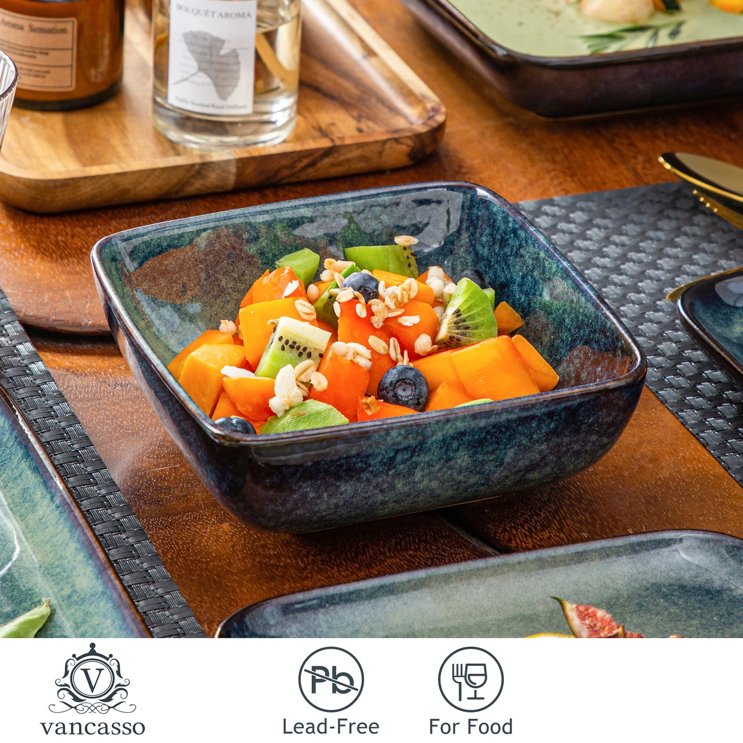 Tableware 16 Piece Kitchen Dinnerware Ceramic