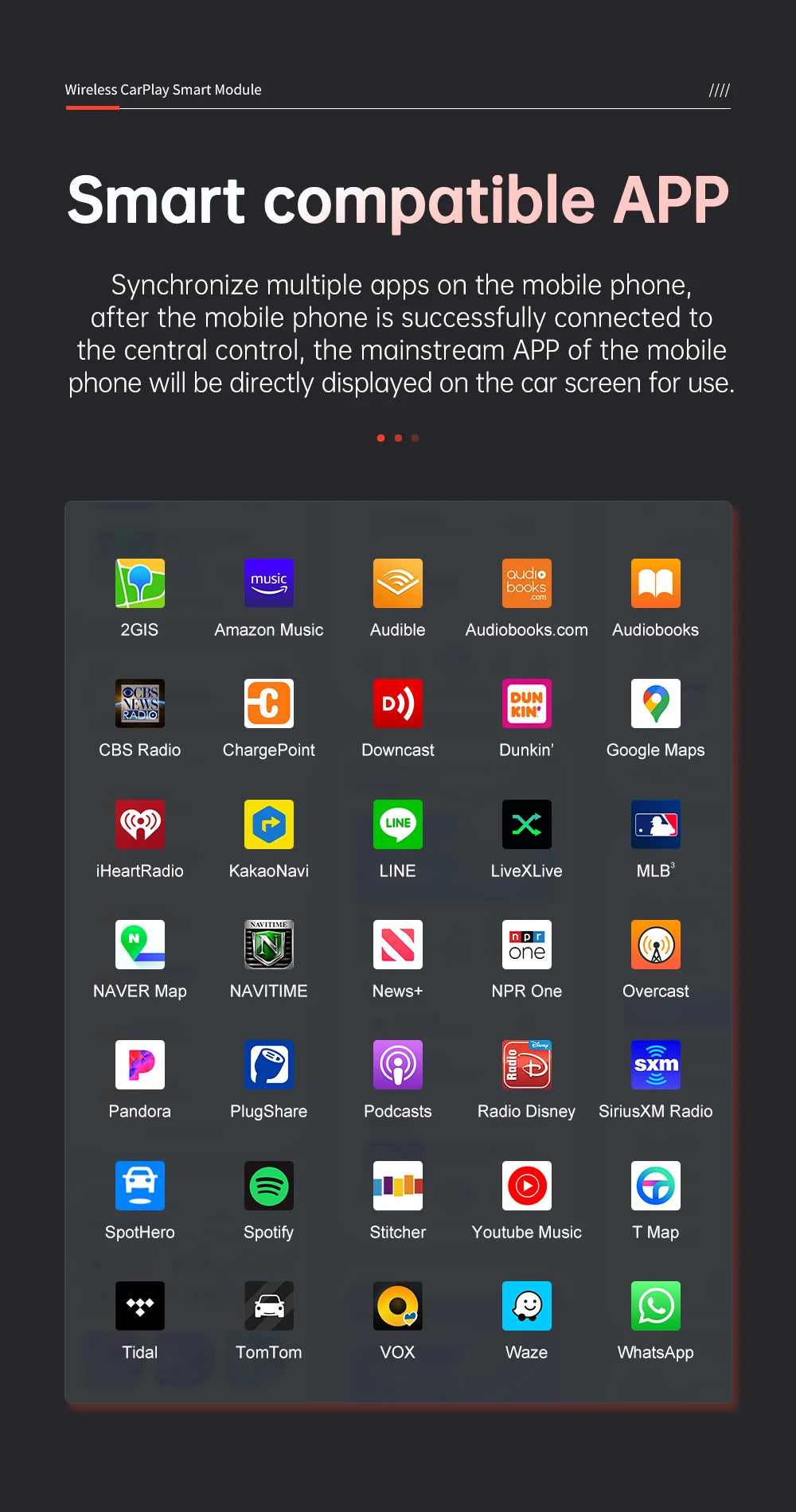 Wireless CarPlay Android Auto