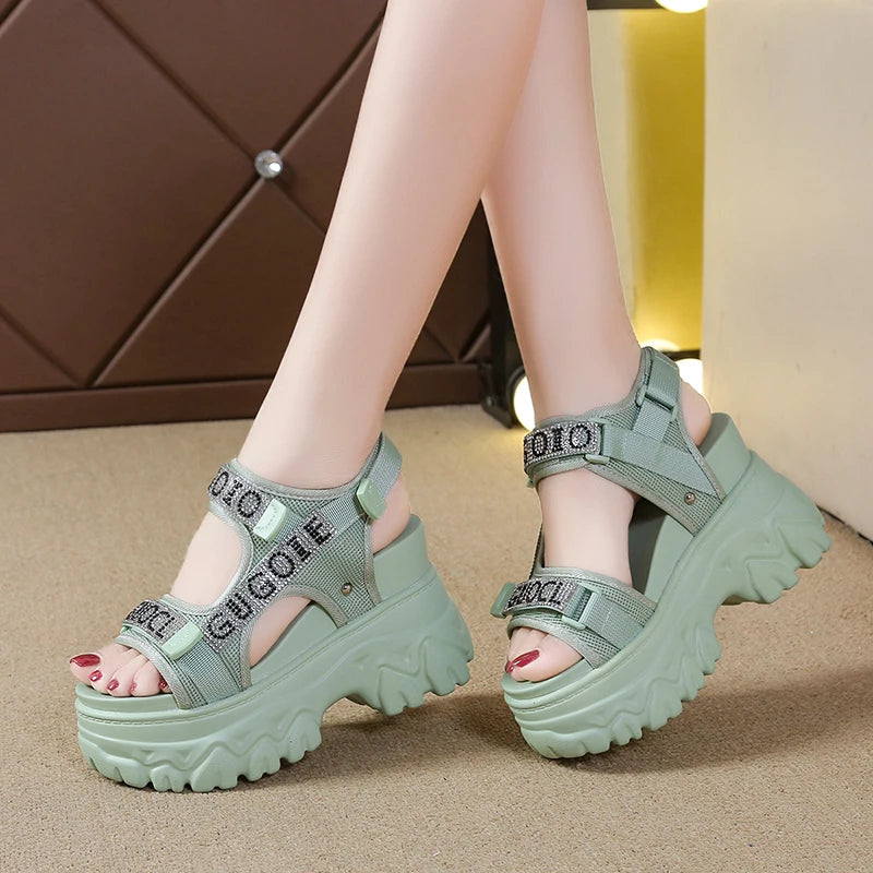 Elegant Female Shoes NEW Summer Luxury Sandals