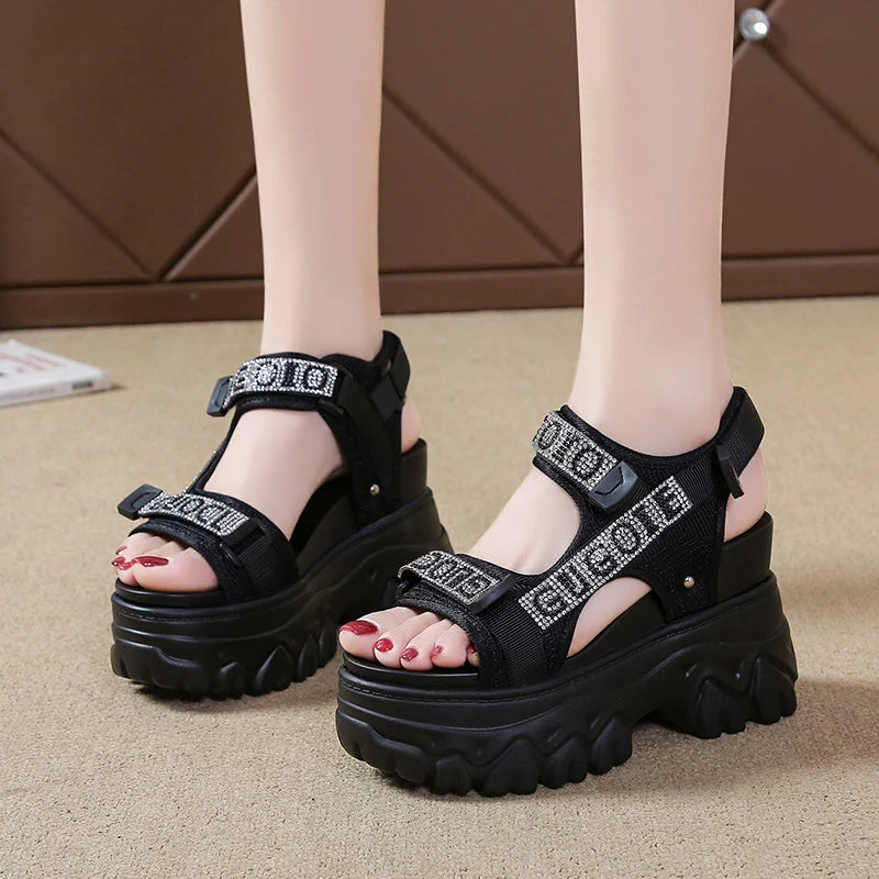 Elegant Female Shoes NEW Summer Luxury Sandals