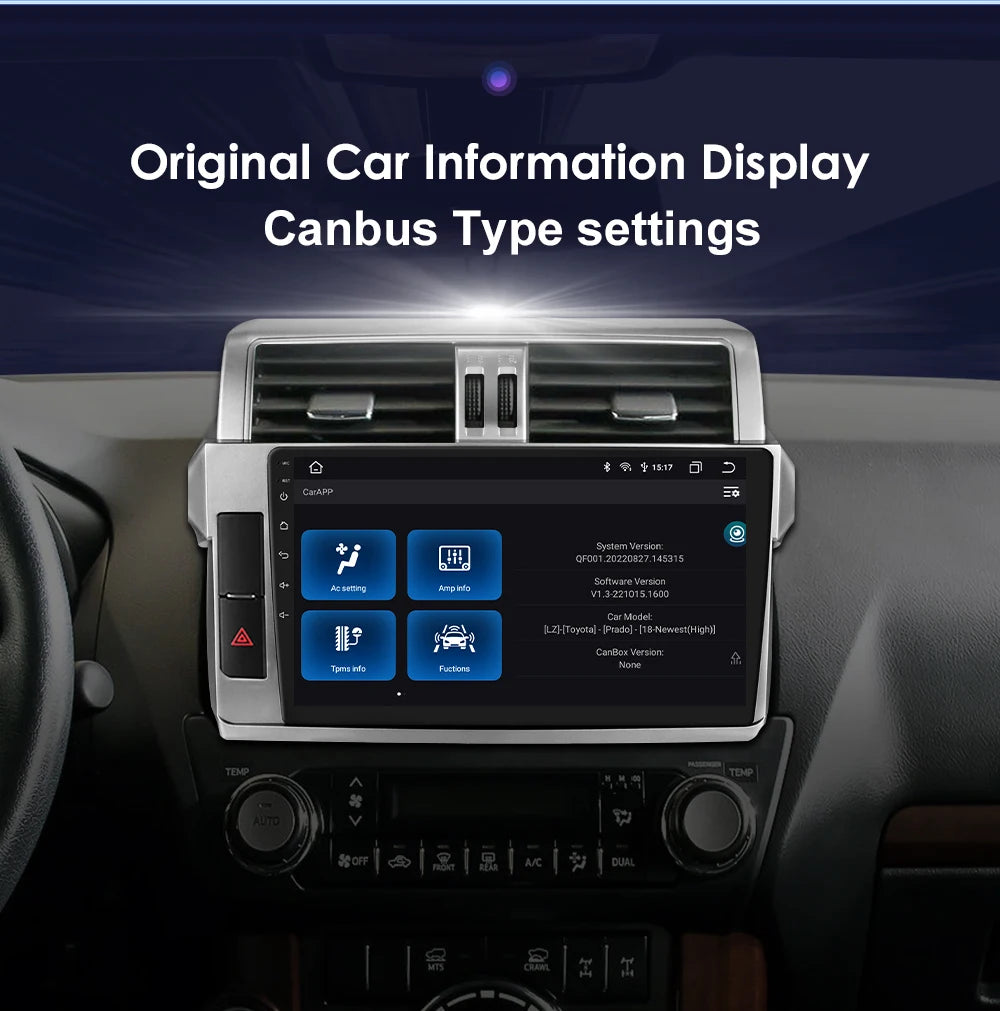 Android 12 Auto Car radio GPS Stereo