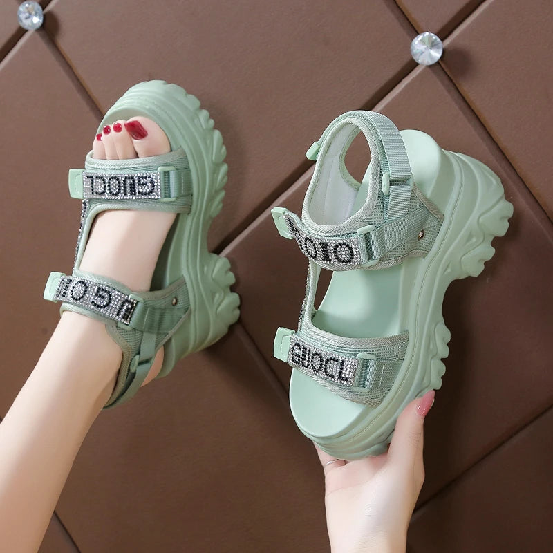 Elegant Female Shoes NEW Summer Luxury Sandals