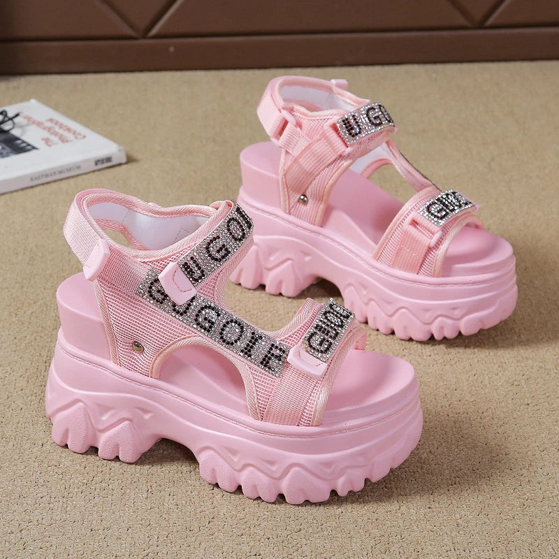 Elegant Female Shoes NEW Summer Luxury Sandals