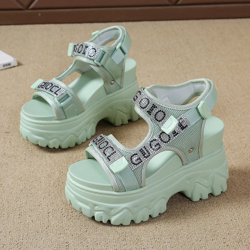 Elegant Female Shoes NEW Summer Luxury Sandals
