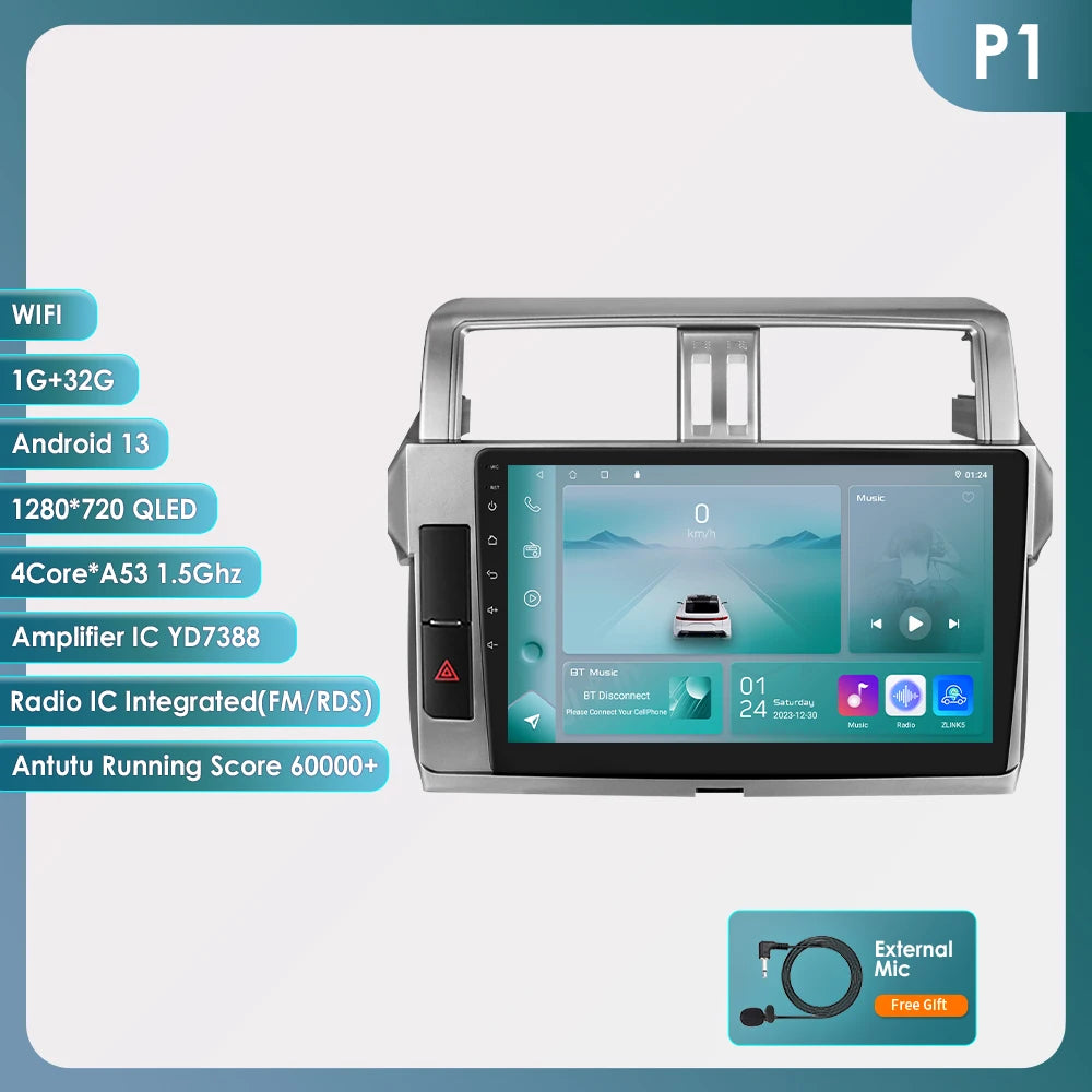 Android 12 Auto Car radio GPS Stereo