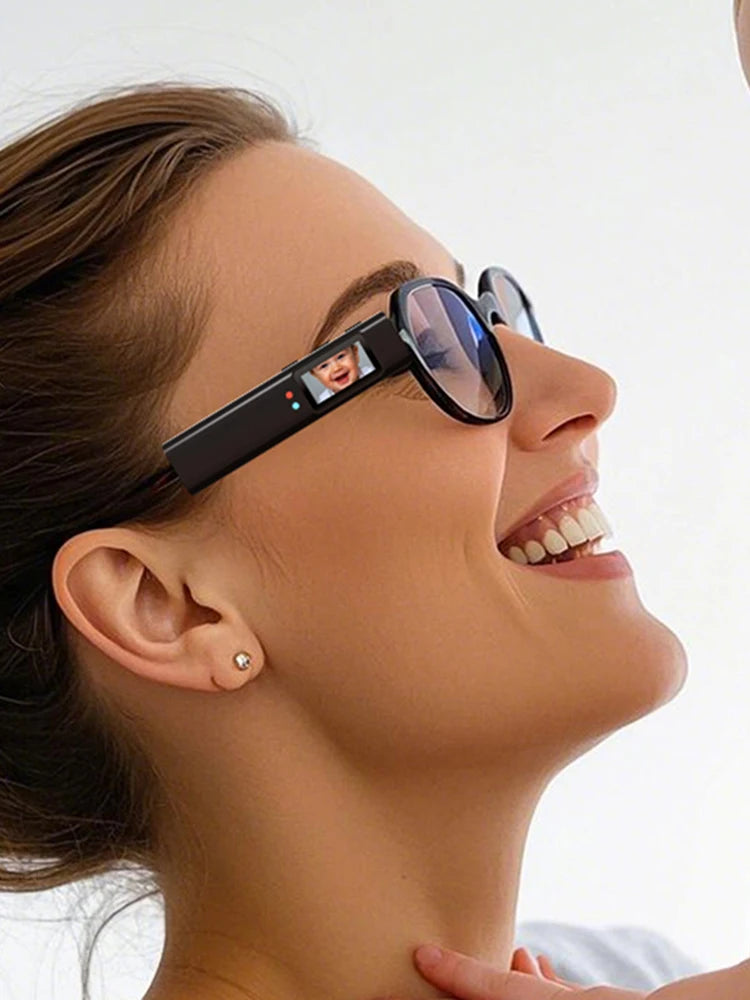 2.7K HD Glasses Camera WiFi Mini Digital Camera 0.96inch