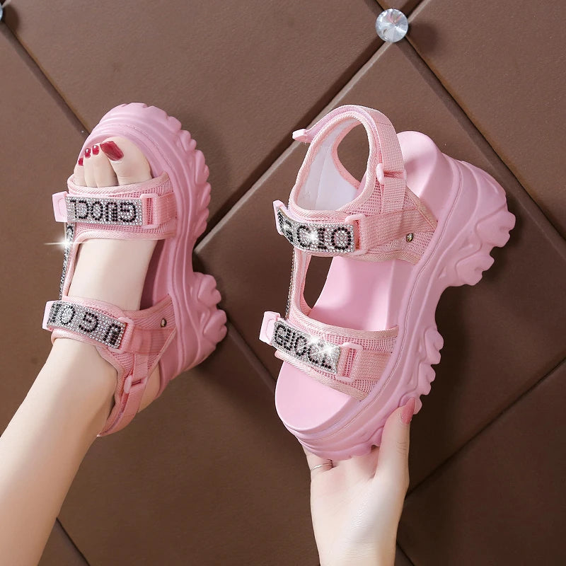 Elegant Female Shoes NEW Summer Luxury Sandals