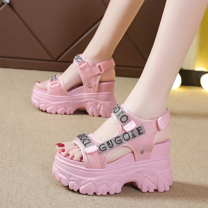 Elegant Female Shoes NEW Summer Luxury Sandals
