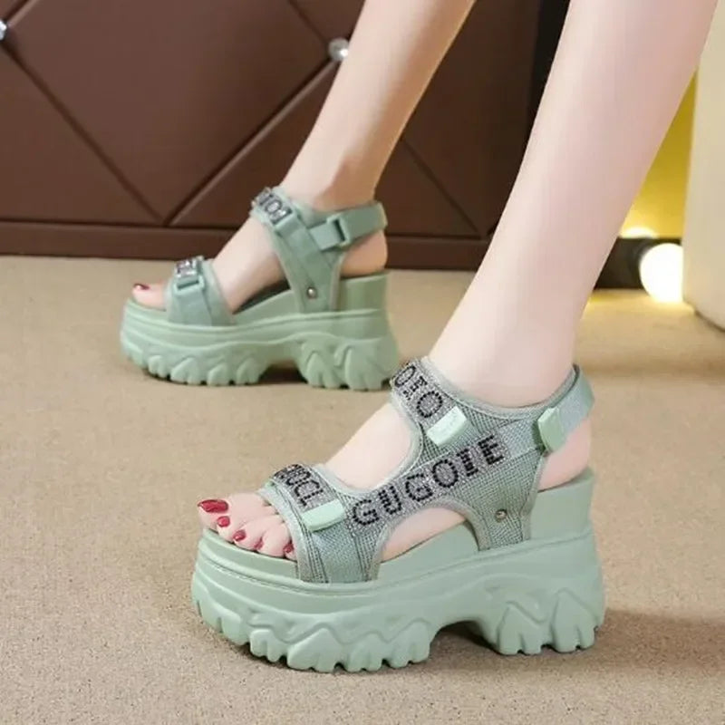 Elegant Female Shoes NEW Summer Luxury Sandals